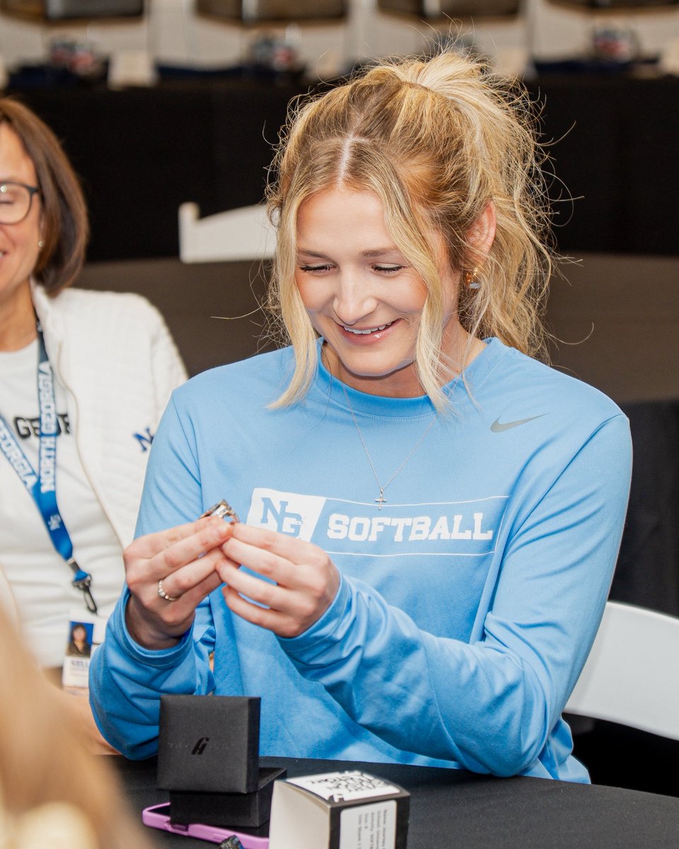 UNGSoftball's tweet photo. No Day Like Ring Day💍✨ https://t.co/2RVIHAAtrJ