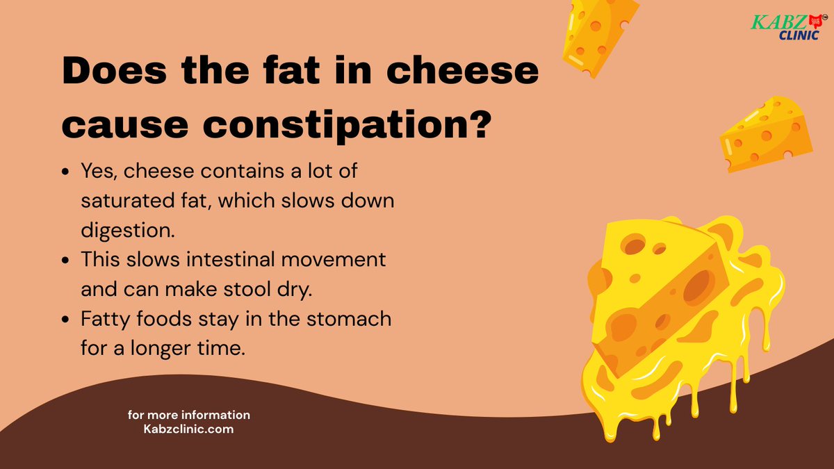 Does the fat in cheese cause constiption?
#constipation #kabzcureclinic #healthsrainbowprivatelimited,    
For more information you can visit our youtube and website. Youtube : youtube.com/@KabzClinic
Website : kabzclinic.com