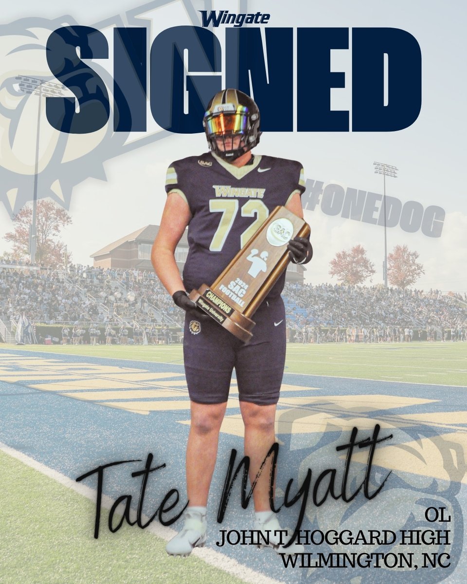 Wingate Bulldogs Football tweet media