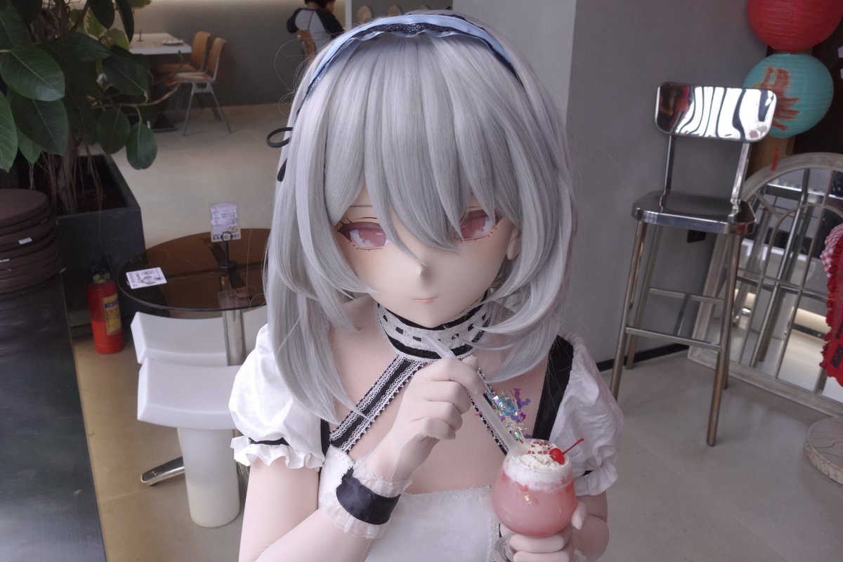 liangyshuangs's tweet photo. 享用吧，我骄傲的主人
📹@Cherry509296321
#碧蓝航线
#kigurumi
#��狼星 https://t.co/fVQVkOWPoY