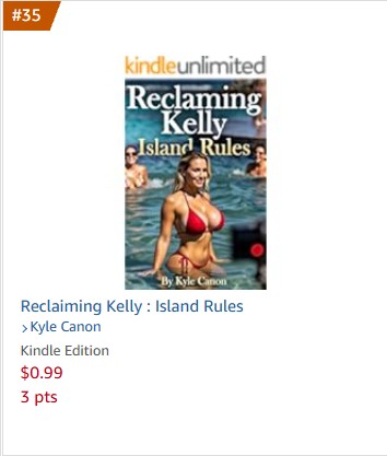 HOLY HEAT! Reclaiming Kelly: Island Rules just stormed into the Top 100—and climbed into the 30s—in TWO Amazon categories!  This sultry Bahamian villa adventure is lighting up screens... and Kindles. Grab your copy NOW—free with KU! Who's diving in?    amazon.com/gp/product/B0G…