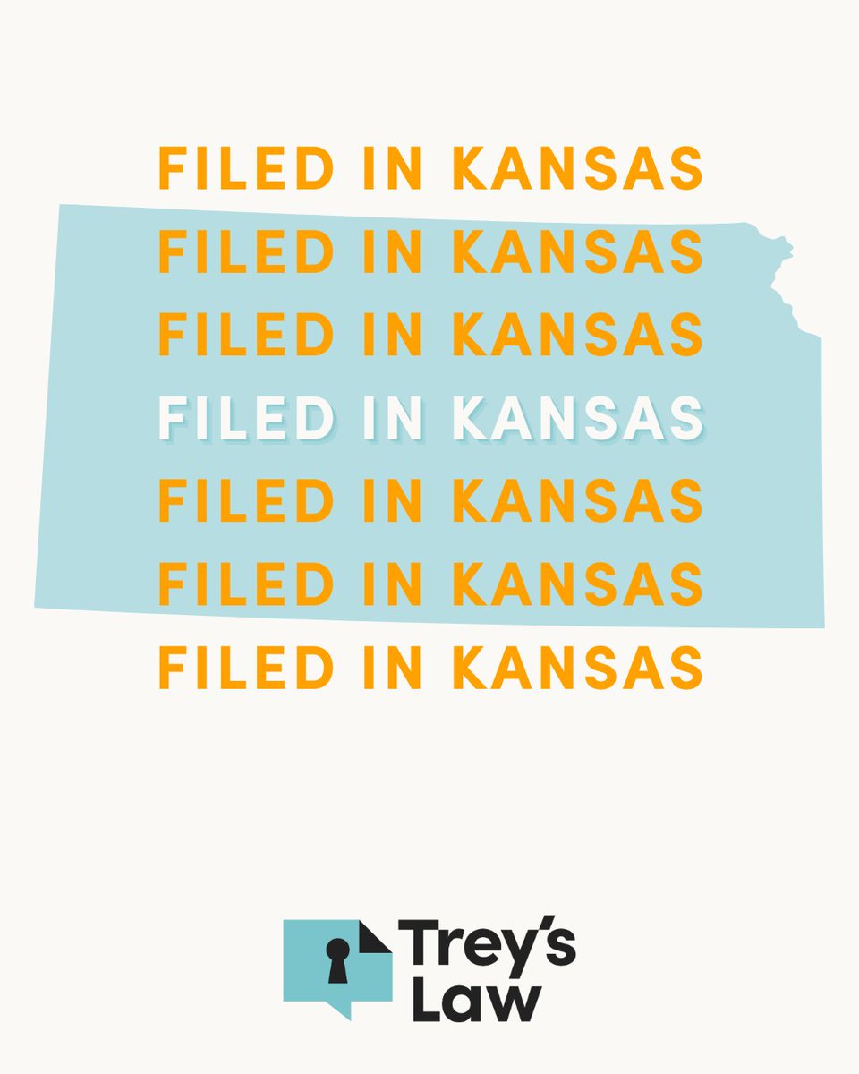 treys_law's tweet photo. Thank you, Kansas, for taking this important step toward transparency, public safety, and justice for sexual abuse survivors. ⚖️ #TruthSetFree

Kansas Reps. Lauren Bohi, Laura Williams, Bradley Barrett, and Bob Lewis have filed #TreysLaw as House Bill 2688, ensuring survivors of child sexual abuse and trafficking can no longer be silenced by NDAs in civil settlement agreements.

For more information and ongoing updates, visit https://t.co/uwKwNJHzfF!

#ksleg #HB2688