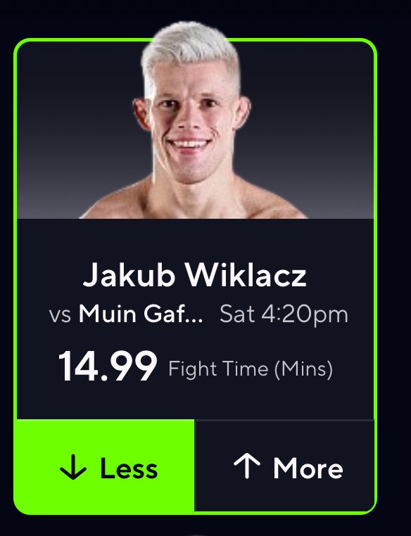 UFC POTW 🔥

If this misses I’ll give someone who comments $50 ⬇️