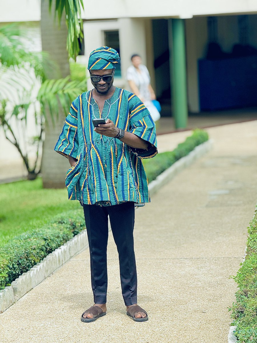 Fully Active. Ghanaian heritage at its best🇬🇭
