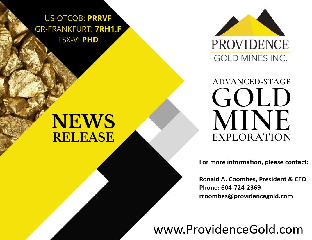 Providence Gold Mines Inc. Receives Regulatory Approvals for Fundamental Transaction &amp; The La Dama de Oro Gold Property NI 43-101 Report

providencegold.com/providence-gol…

$PHD.V $PRRVF #ProvidenceGold #Gold #Mine #Mining #Silver #TSXV #OTC #MineralExploration #Minerals #Au