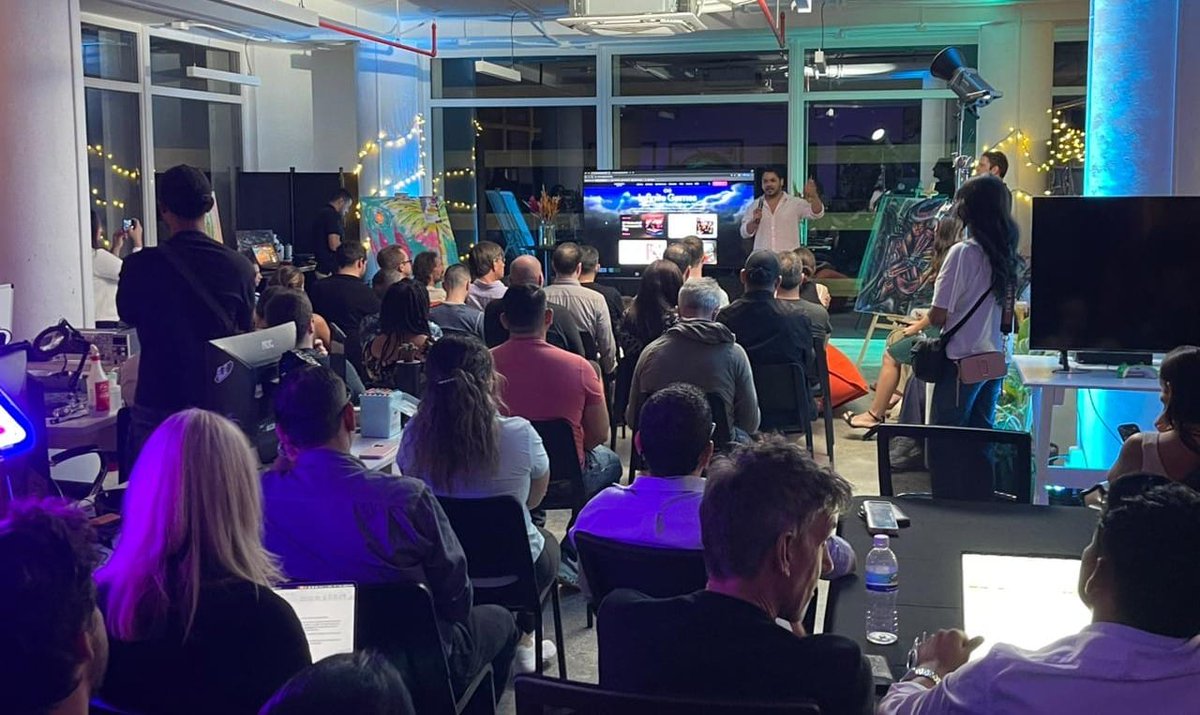 A strong opening for the third edition of our pop-up experience in Roatán! Close to 100 attendees, interested in knowing what can be built with the <a href="/infinitacity/">Infinita City</a> platform, and in the things happening in <a href="/ProsperaZEDE/">Próspera ZEDE</a>.

And it will continue to grow during these 2 months. This