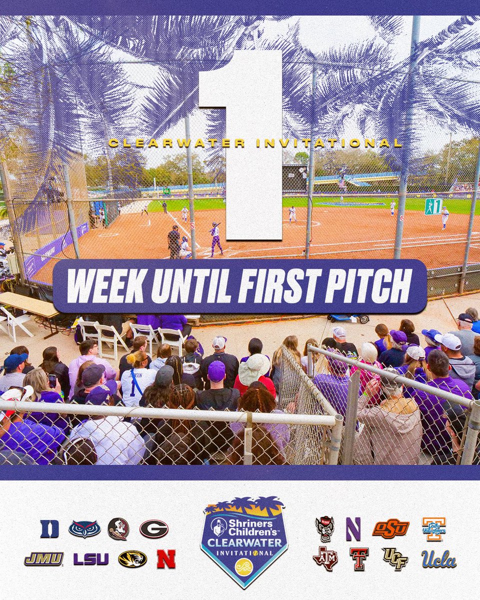 1️⃣ WEEK until first pitch! ☀️🌴

🏨 Still need a hotel? Book through the link in our bio!