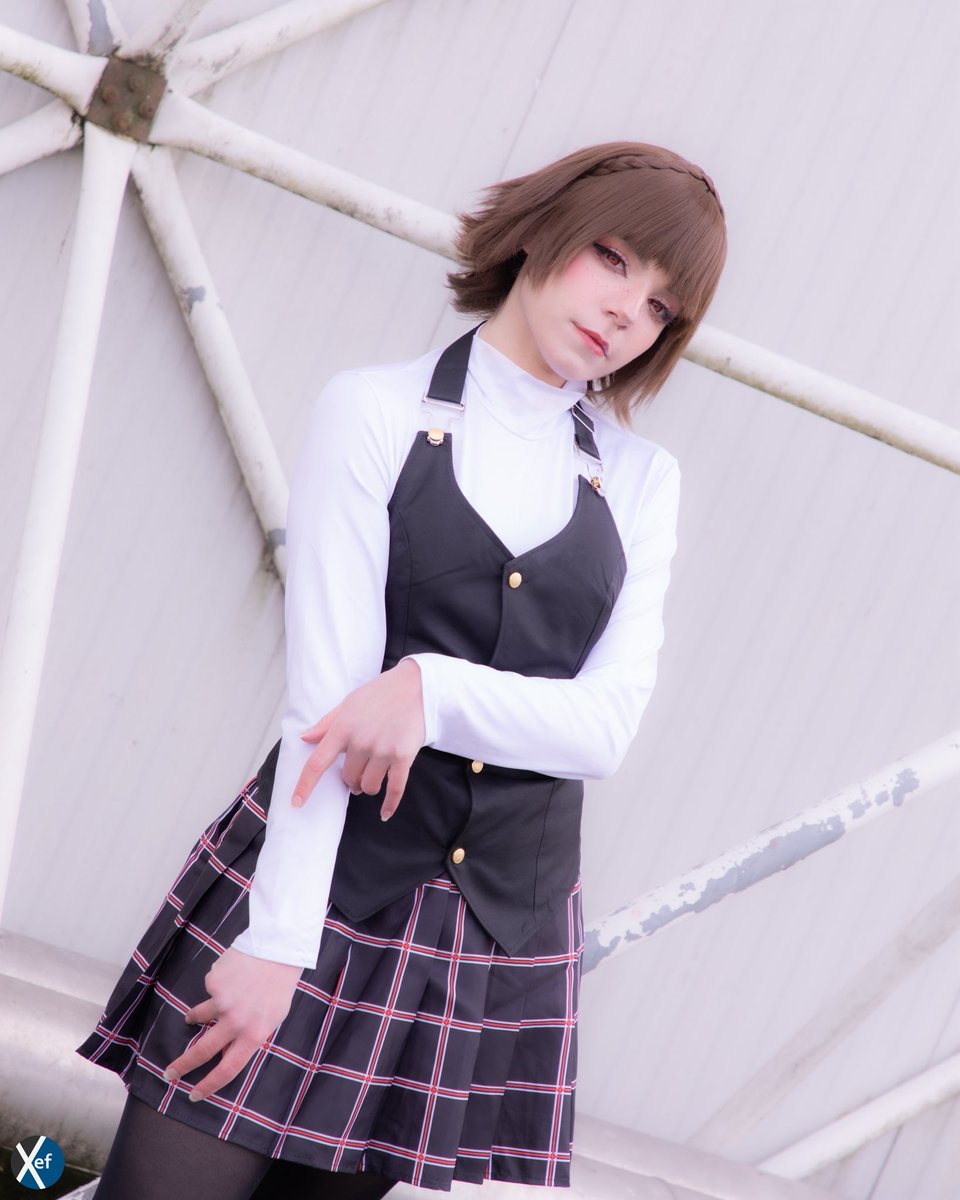 yunmirou's tweet photo. makoto 🖤

#Persona5 #makotonijima https://t.co/EBEugj4tld