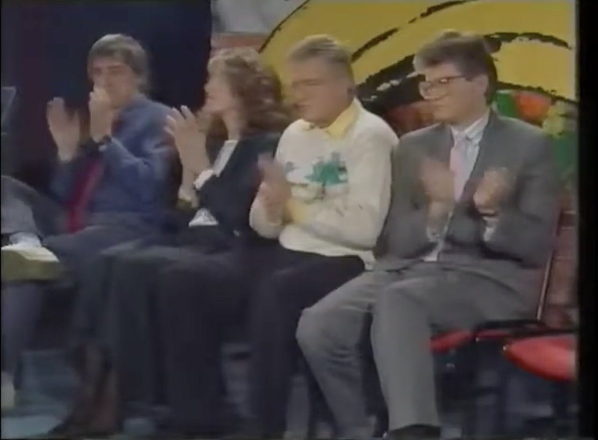 Lord_Stinker's tweet photo. David Mitton as a judge on Showreel '88 https://t.co/obEqeHT6za