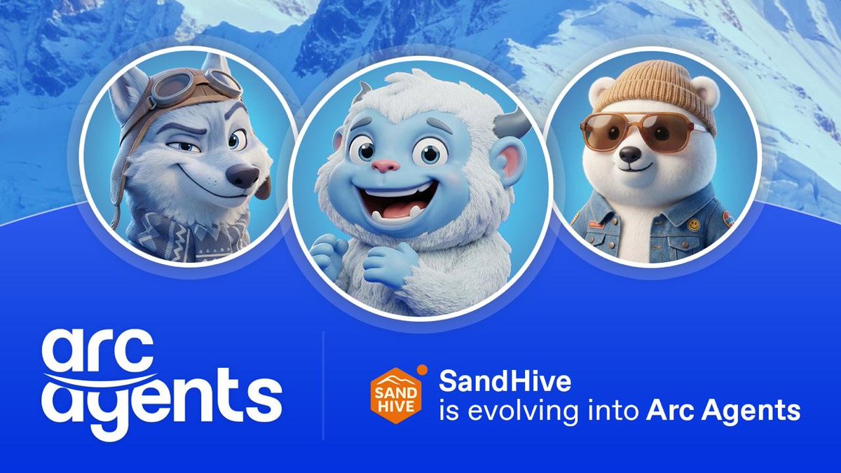 SandHive is evolving into ARC Agents — a new agent layer designed to participate in real community conversations.
By bringing SandHive’s experience in community interaction into the ARC agent framework, we’re introducing agents that can reason, adapt, and engage naturally.

ARC