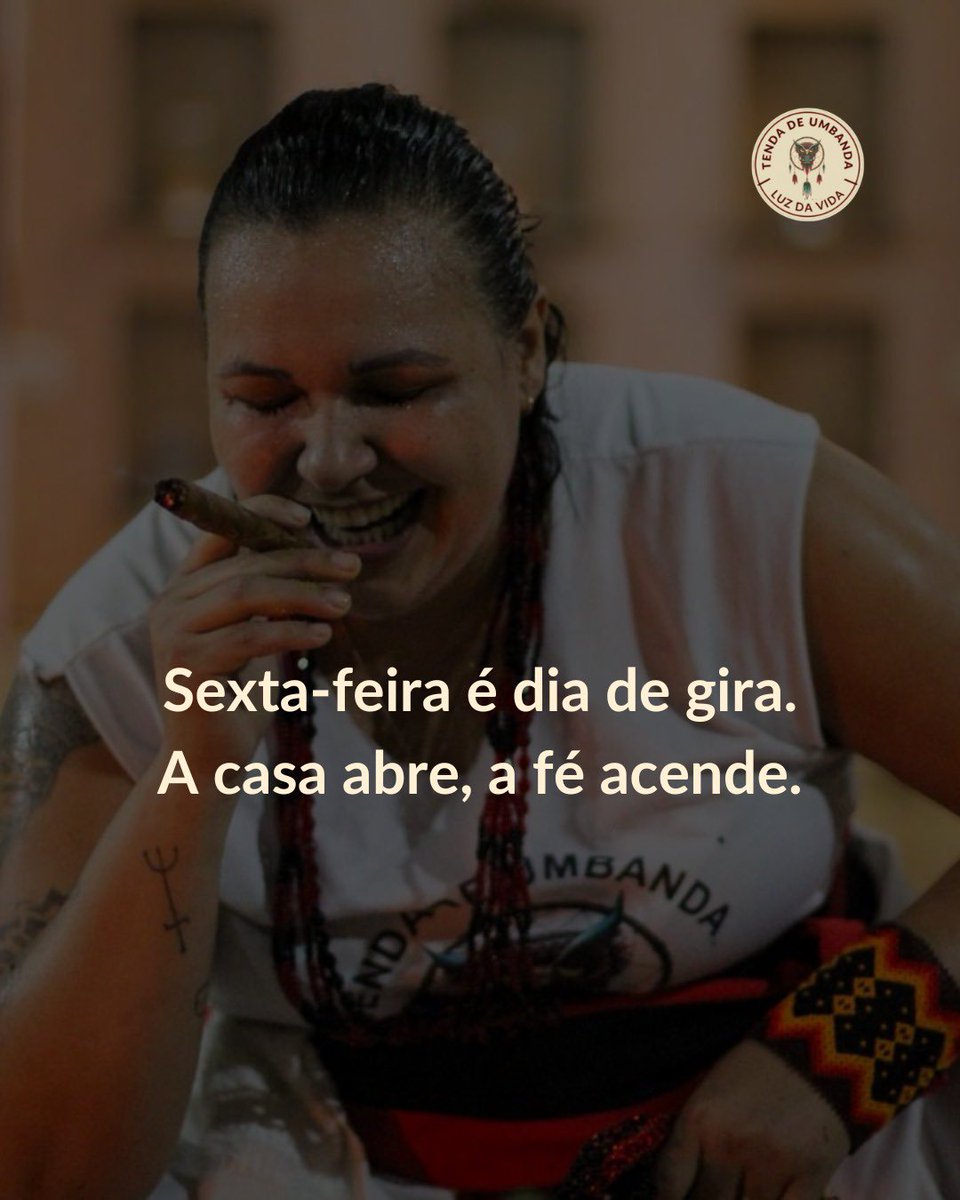luzdavidaacre's tweet photo. A ESPERA ACABOU!!

Amanhã (sexta-feira, 6 de fevereiro) retornamos as giras abertas aos consulentes na Luz da Vida.

Para quem estava com saudade de sentir axé do tambor, o aconchego de uma cachimbada do Prete-Velho, o direcionamento do Caboclo, a leveza da Ibejada e a+ https://t.co/QXUN0lUzQl