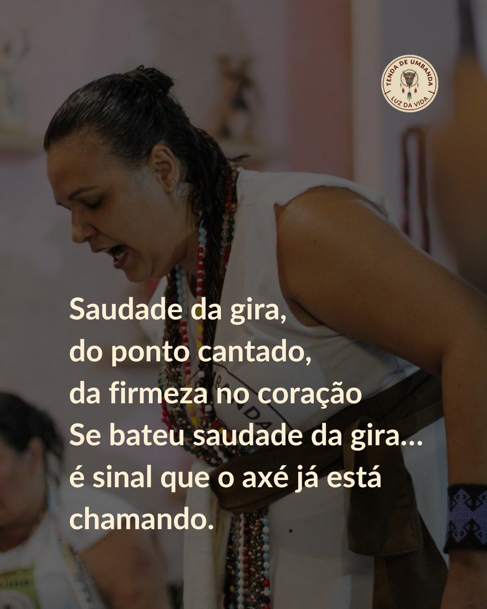 luzdavidaacre's tweet photo. A ESPERA ACABOU!!

Amanhã (sexta-feira, 6 de fevereiro) retornamos as giras abertas aos consulentes na Luz da Vida.

Para quem estava com saudade de sentir axé do tambor, o aconchego de uma cachimbada do Prete-Velho, o direcionamento do Caboclo, a leveza da Ibejada e a+ https://t.co/QXUN0lUzQl
