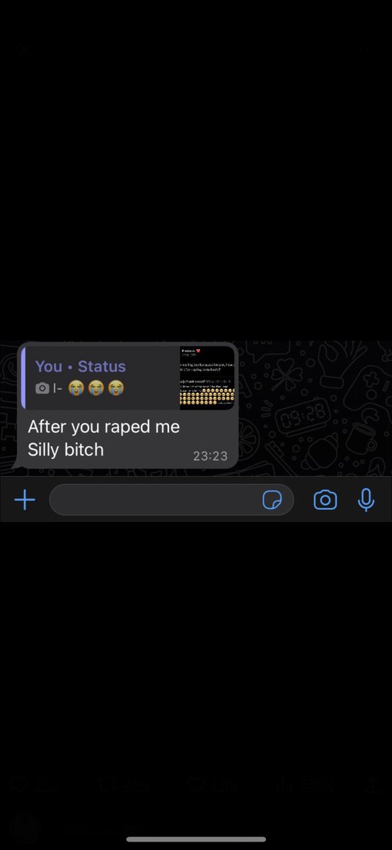kammy_maestro's tweet photo. @Hybrid_Ola went to the girl’s page and saw this
you’d know she has always been a clout chaser https://t.co/QwobrNL3OL