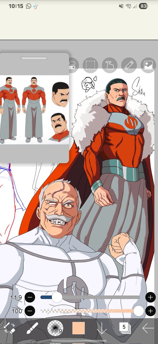 06_shira's tweet photo. Viejos sabrosos,I love this hobby. Invincible, where have you been all my life? More than a thousand years will pass, someday I'll finish this drawing. I don't have time for anything anymore!
#INVINCIBLE #invencible
#conquets #thragg #invinciblefanart https://t.co/guNiUuMoLt