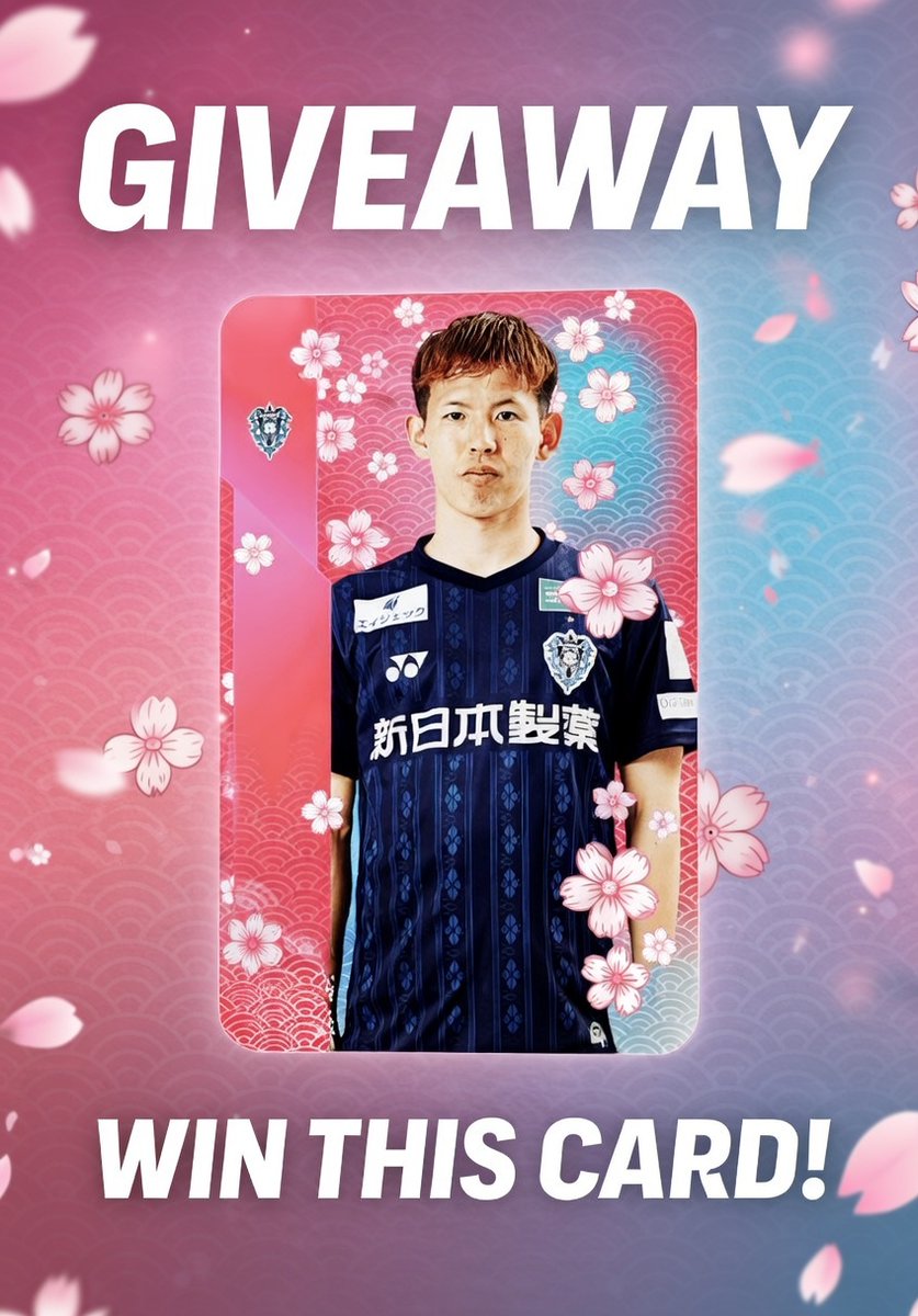 🚨 SORARE GIVEAWAY 🚨

🔴 RARE TOMOYA MIKI CARD 🔴

How to enter:
1️⃣ Like &amp; Repost
2️⃣ Follow me on X
3️⃣ Comment your Manager Name
🏆 Winner announced on February 10th
Good luck! 🍀

#Sorare