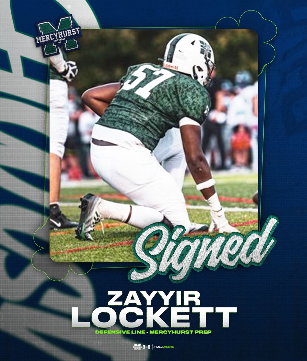 MercyhurstFB's tweet image. Welcome home, Zayyir!

Zayyir stays a Laker, coming from Mercyhurst Prep👏

#RollLakers☘️