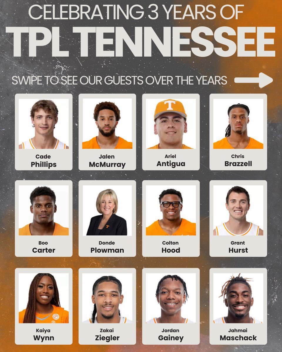 TPLTennessee's tweet image. Celebrating 3 in 2026 and the new year is off to a great start🎉
 
Be sure to subscribe/follow TPL to join the conversation with more insight from the source -&amp;gt;to the fan. #govols #GBO 
IG/FB - instagram.com/tenn_athletics…
YouTube -m.youtube.com/@TPLTennessee/…
🎧- open.spotify.com/show/4DIoAtC4O…