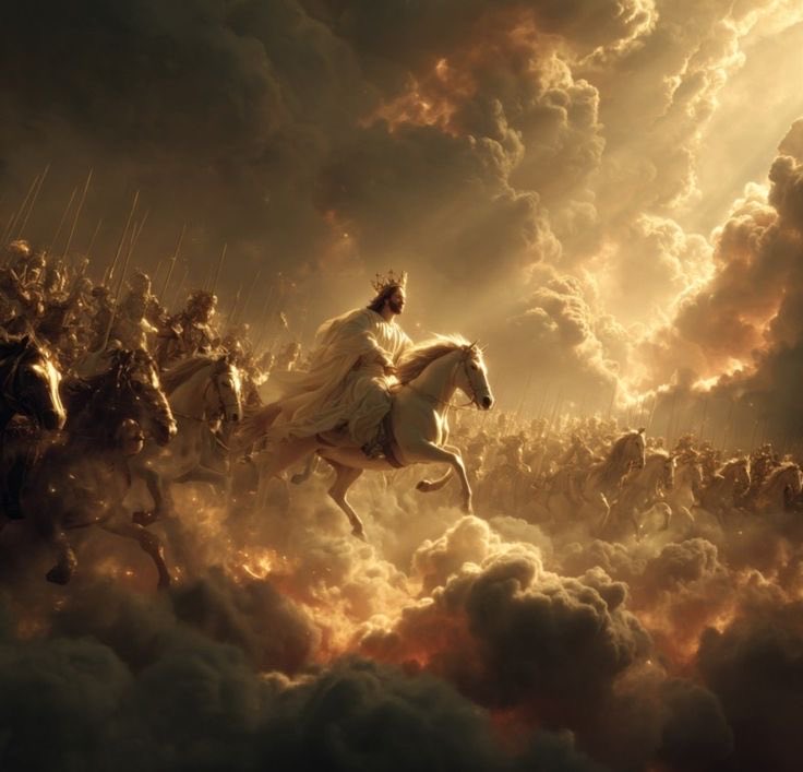 He will come in the clouds and every knee will bow, every eye will see, every soul will know that He is King