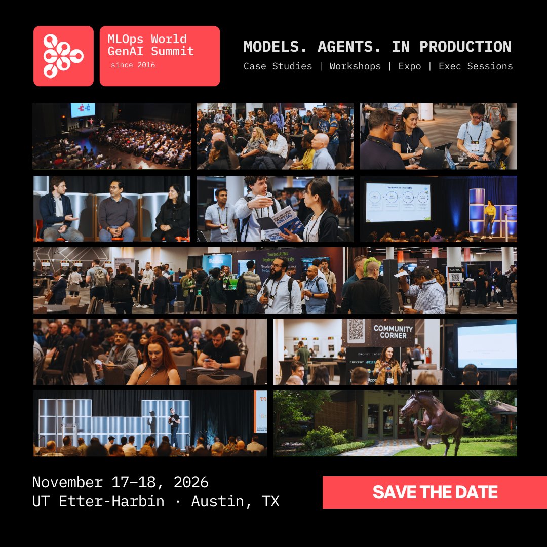 MLOps World | GenAI Summit tweet media