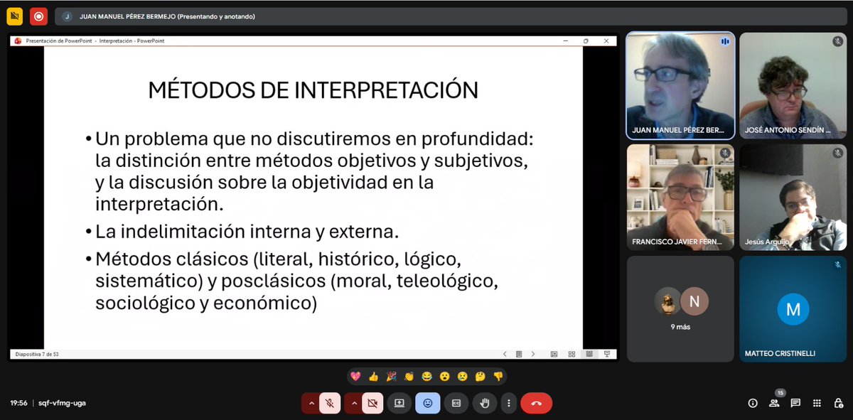 Máster Teoría del Derecho y Argumentación Jurídica tweet media