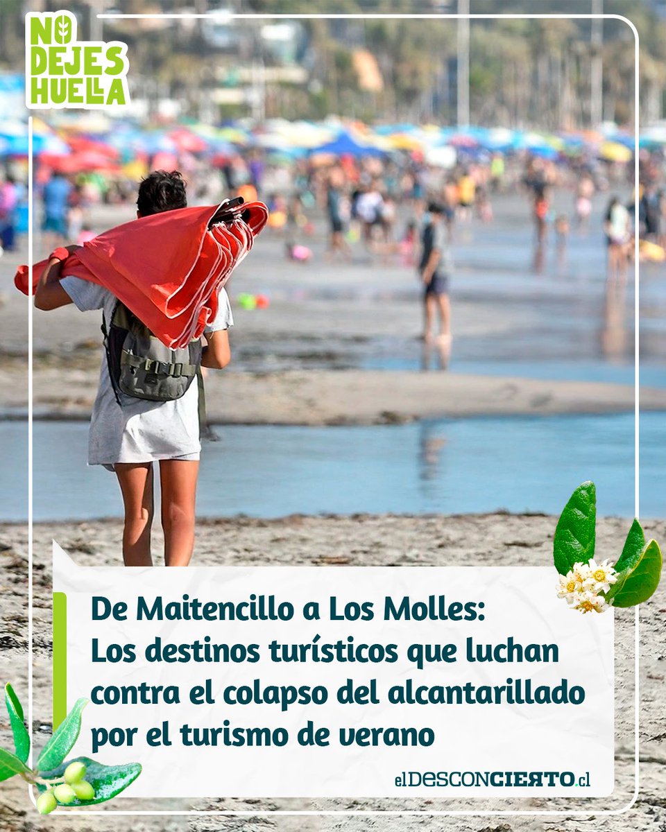 eldesconcierto's tweet photo. El verano pone a prueba el agua, los alcantarillados y los ecosistemas de muchos destinos. Desde #NoDejesHuella te invitamos a pensar cómo nuestro paso por estos lugares puede sumar —y no restar— al bienestar de ecosistemas y comunidades.
🔎https://t.co/S3x2J5VRGg https://t.co/qGKOjtkxPI