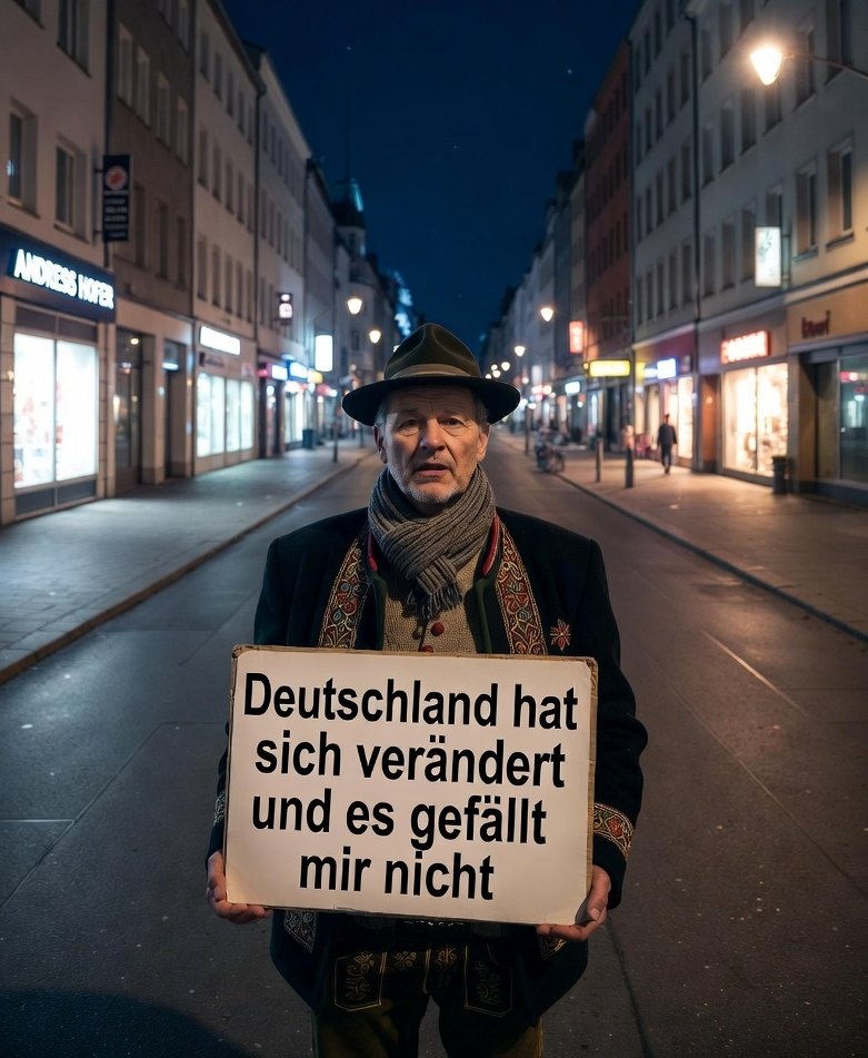 Jerusalema_AH_2's tweet photo. Deutschland hat sich verändert und es gefällt mir nicht. https://t.co/32F2FkjzCQ