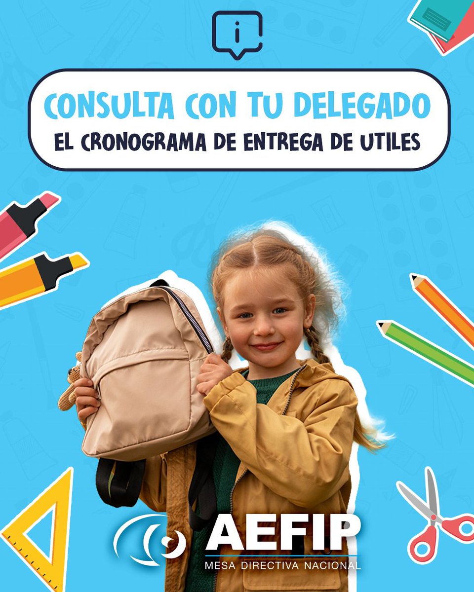 En todo el país y para todos los hijos e hijas de los afiliados de AEFIP.