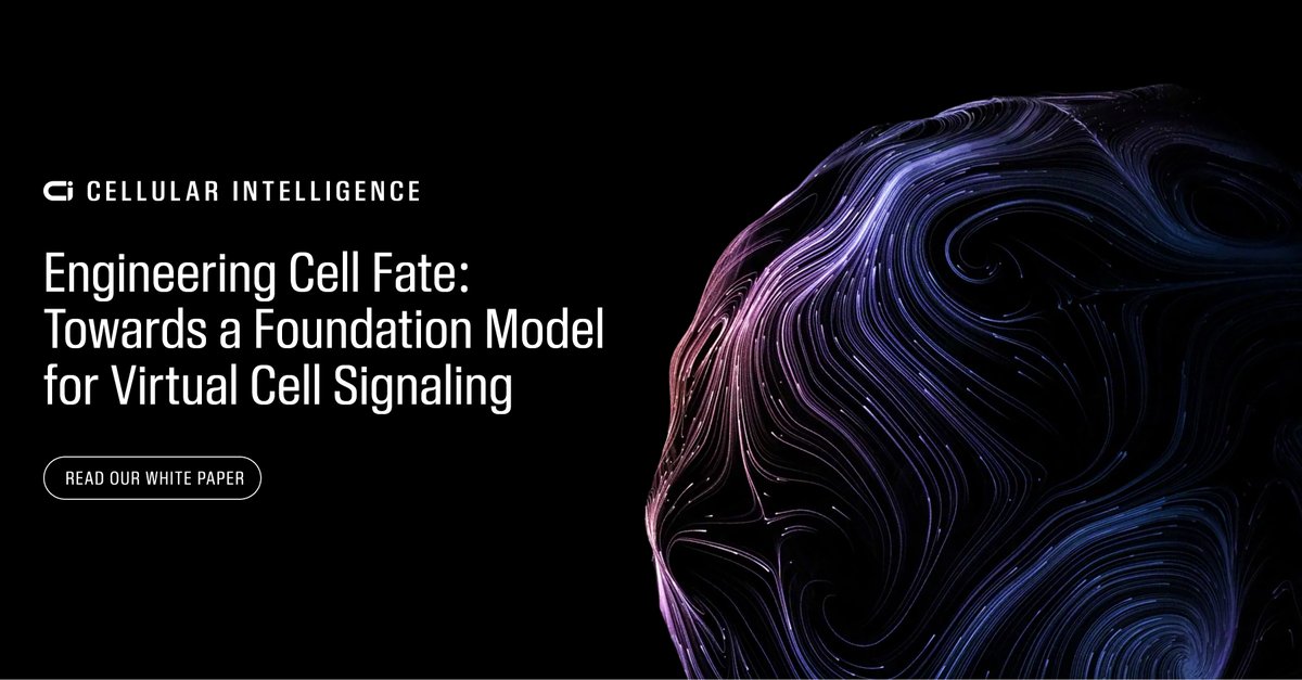 Cellular Intelligence | formerly Somite AI tweet media