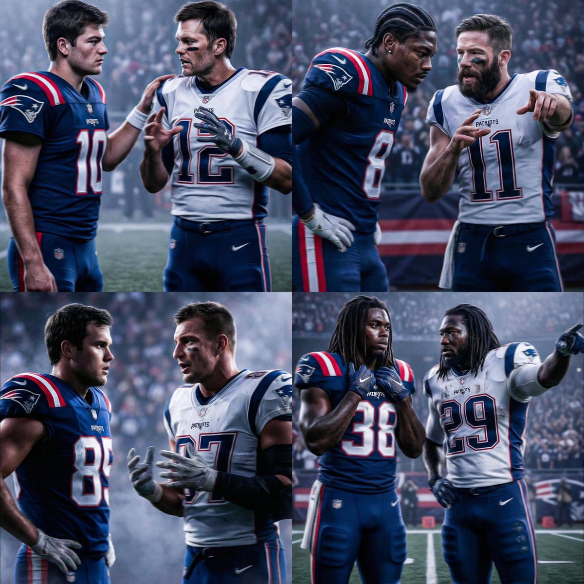 iJordanMoore's tweet photo. “The more things change, the more they stay the same.”

Officially a new era for the Patriots but all the faces seem similar. https://t.co/Fp8k2mMflw