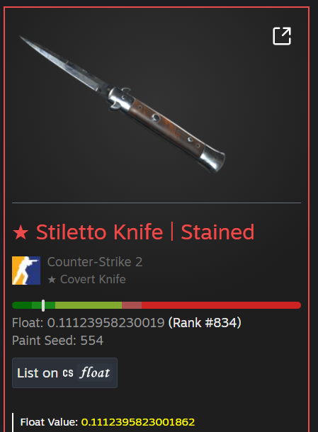 yosoykush's tweet image. Stiletto Knife Stained Giveaway worth $300!

How to enter? EZ

✅Follow @yosoykush 
✅Like &amp;amp; Retweet this post
✅Tag a friend or more below

Rolling Sunday on stream, lots more entries on stream