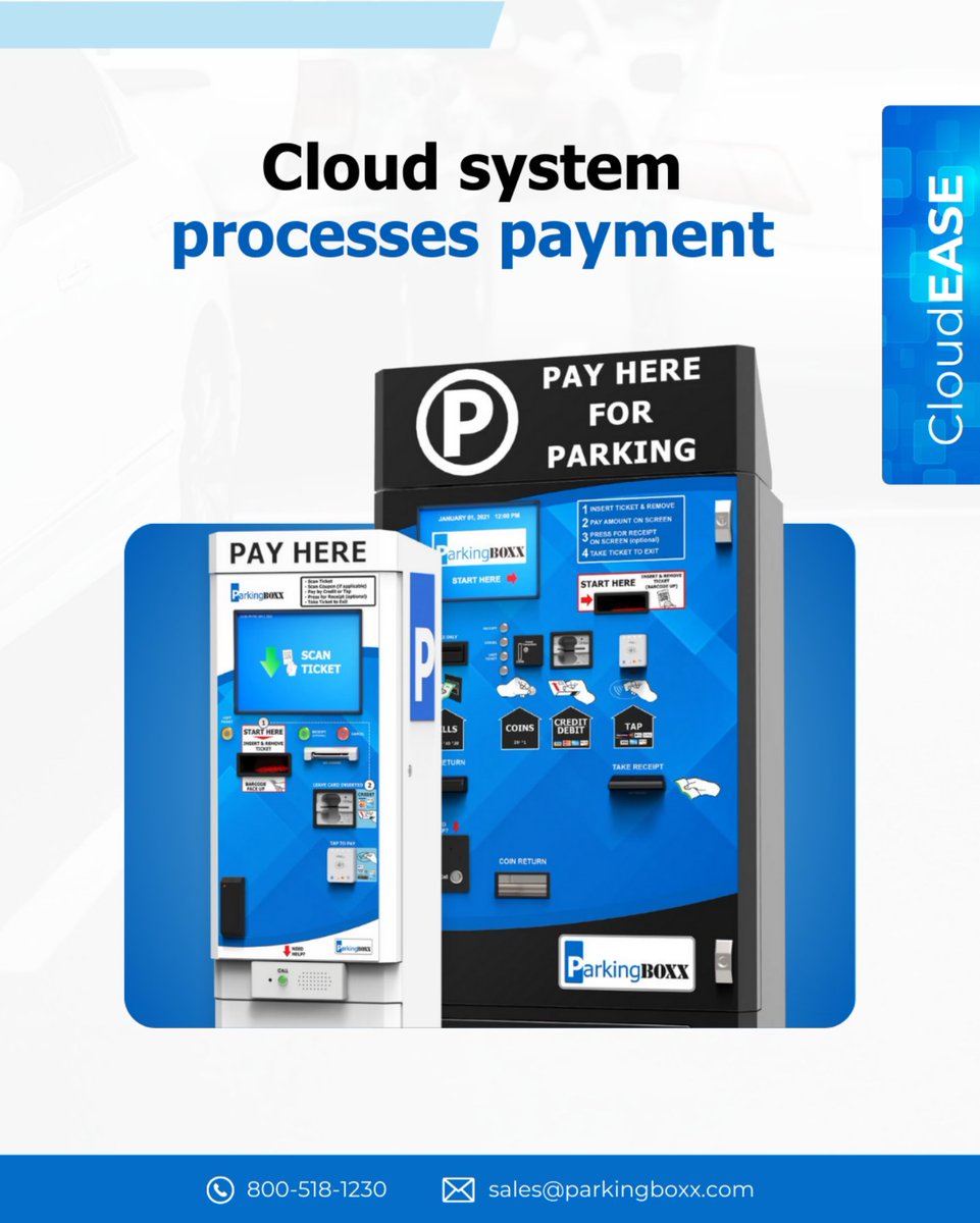 Cloud-based payments made simple.
Parking BOXX utilizes a cloud-based system to securely and efficiently process parking payments across its various locations.
One system, smoother payment flow, better control.
Learn more at parkingboxx.com