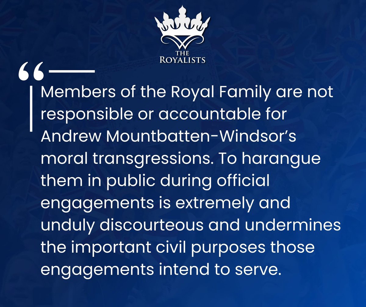 British Royalist Society tweet media