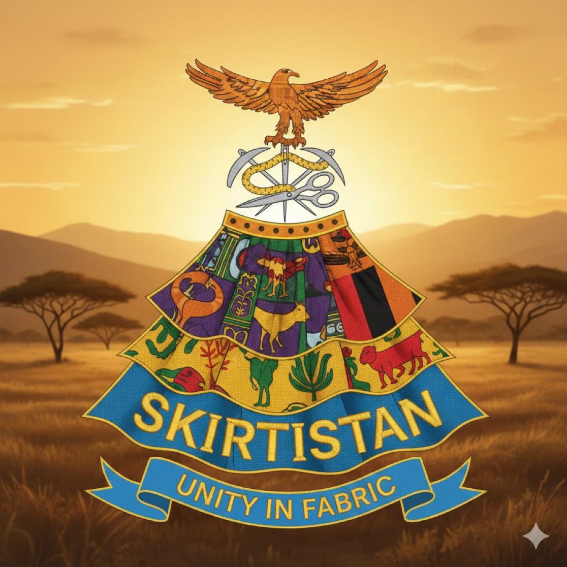 victusdela's tweet photo. The Coat of Arms of Zambia🤣😂🤣 https://t.co/S53EIFNGsz
