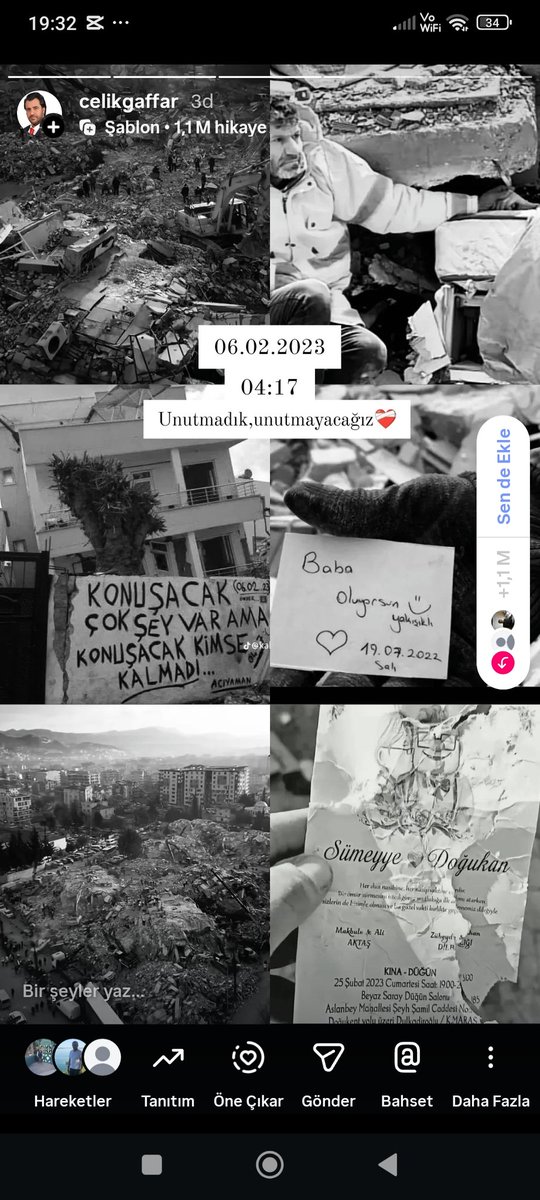 gaffarcelik02's tweet photo. Unutmadık unutmayacağız. Rabbim ölenlere rahmet kalanlara sabır versin.
Ya rabbi bizleri de af ve mağfiret eyle. Amin. https://t.co/xZyEPROYAO