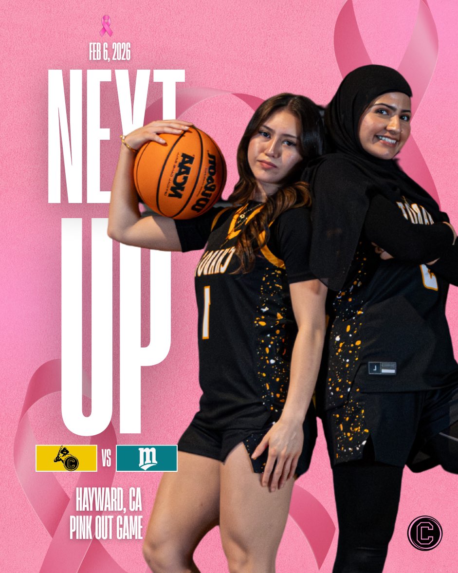 chabotwbb's tweet photo. Tomorrow we’re going PINK 💗
Home game vs Mission as we support Breast Cancer Awareness 🎀 Wear pink, bring the energy, and come support our women’s team.

🍪 Girl Scout cookies will also be sold during the game.

#gogladiators #chabotwbb #play4kay https://t.co/C1SboTwHOZ