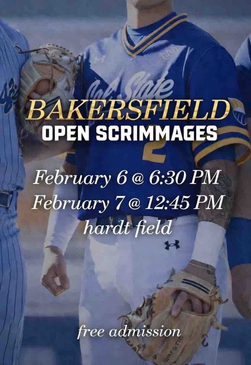 Cal State Bakersfield Baseball tweet media