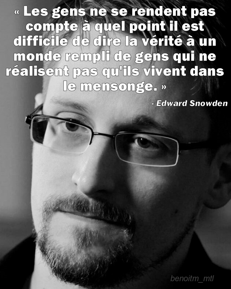 Edward Snowden [1983-] informaticien et lanceur d'alerte américain, naturalisé russe en 2022.
