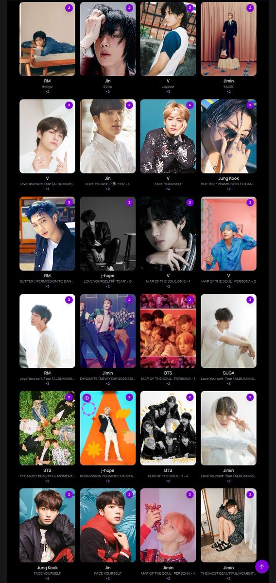 Thatgurlwitluv's tweet photo. TRADE WITH ME AND MARRY YOUR BIAS 🌚
USERNAME: Thatgurlwitluv7 

#bcdtrade 
#btsbcd https://t.co/T07wLGkK4B