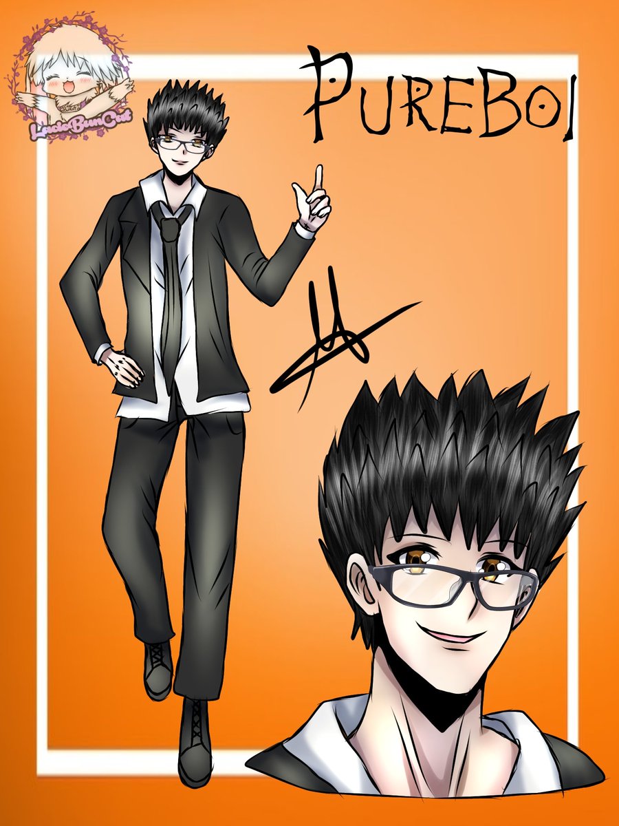 LacieBuncat's tweet photo. I redrew my original character i created when Death Note first came out back in high school for my fan made comic Life Note. This is Pureboi he is the friend of Iyashi the new owner of the Deathnote. He helps his friend to use the deathnote. #myoc #deathnote #lifenote https://t.co/TBmeTOJIl7