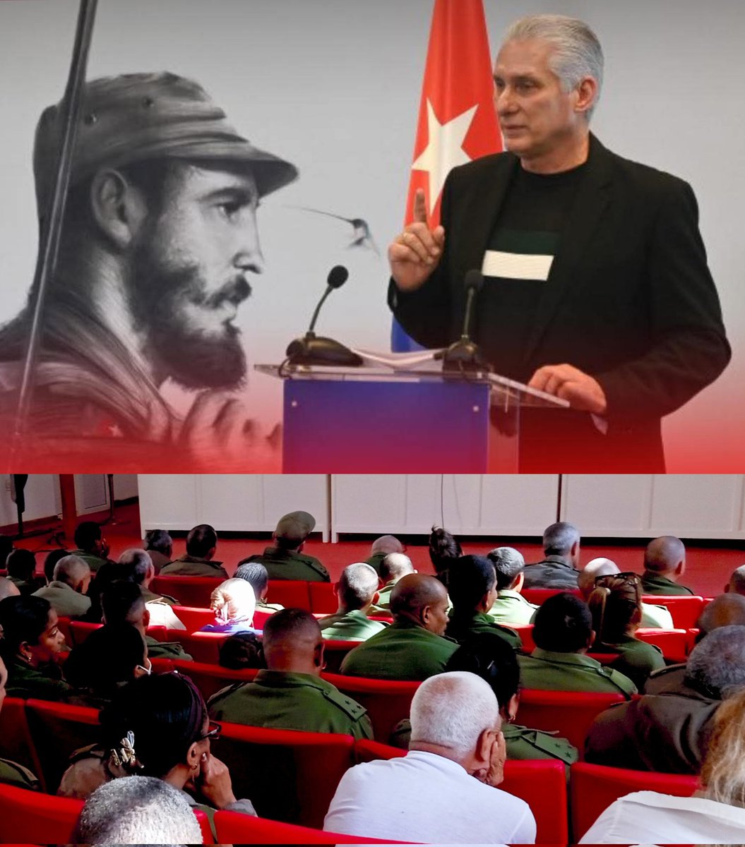 ‼️En estos momentos cruciales, donde se recrudecen las medidas de asfixia impuestas contra nuestra Patria.  Los combatientes del Ejército reafirmamos nuestro compromiso inquebrantable con la defensa de la Revolución,con el Partido y con nuestro Presidente.
#CubaEstaFirme
#FARCuba