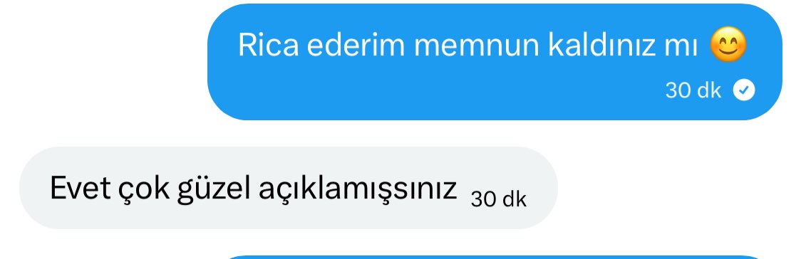 Memnuniyet 🩵