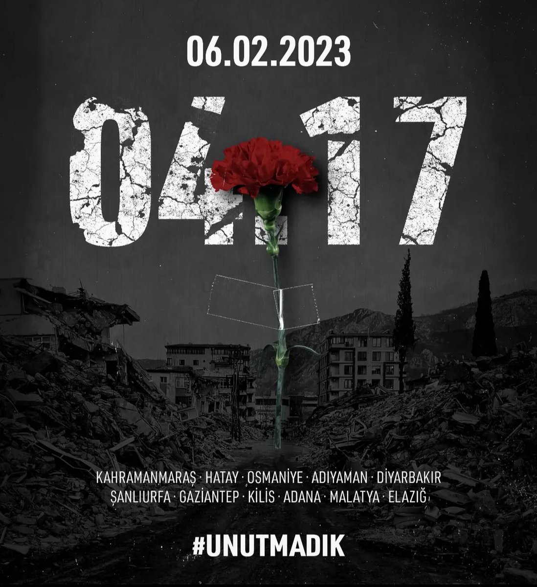 6 Şubat ❤️‍🩹
#kahramanmaraş6şubatdepremi