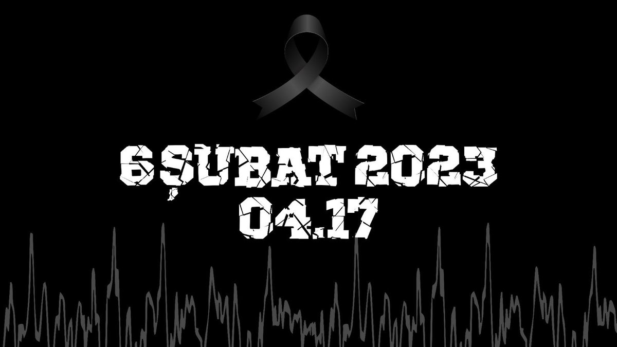 GSB_KMaras's tweet photo. Unutmadık, Unutmayacağız...

6 Şubat 2023’te yaşadığımız depremde hayatını kaybeden vatandaşlarımızı rahmetle anıyoruz. https://t.co/HQpectb9Ax