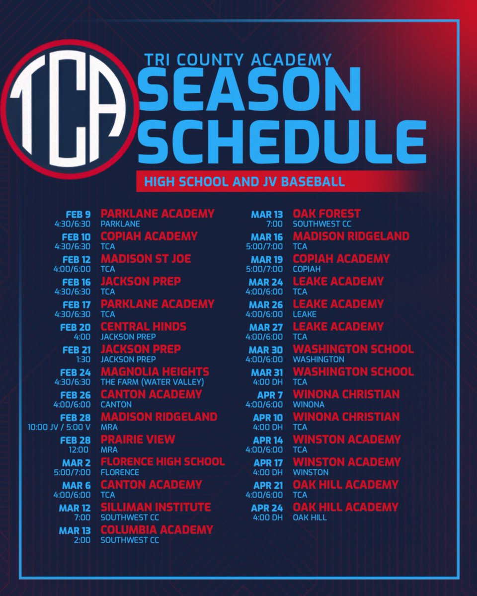 Tri County Academy tweet media