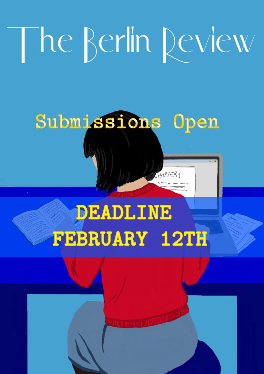 The current submission window for 𝐬𝐡𝐨𝐫𝐭 𝐬𝐭𝐨𝐫𝐢𝐞𝐬, 𝐟𝐥𝐚𝐬𝐡 𝐟𝐢𝐜𝐭𝐢𝐨𝐧, 𝐩𝐨𝐞𝐭𝐫𝐲, and 𝐞𝐬𝐬𝐚𝐲𝐬 will close February 12th.

✍️