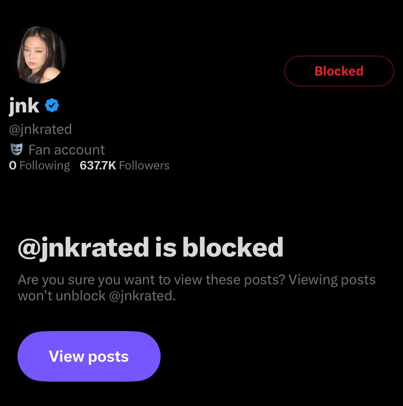 🚨 DO NOT INTERACT, BLOCK 🚨

Rubies this user is back now that there’s new content and they already set their premium subscription on, BLOCK!! Do not give them engagement!