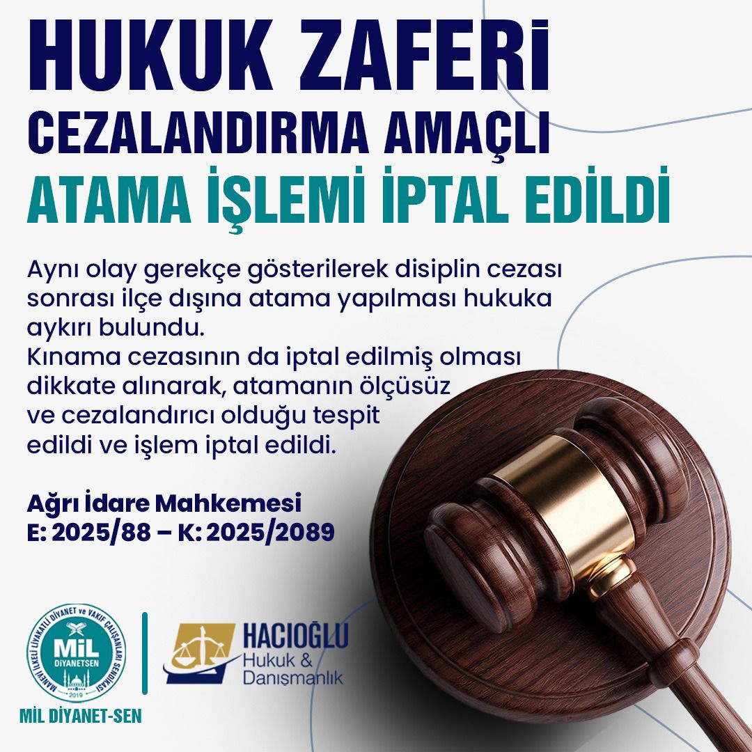 #MilDiyanetsen,#EtkiliGüç,Doğruya doğru, yanlışa yanlış...diyebilen sendika,Mil Diyanetsen.Her daim, hak ve haklının yanında.