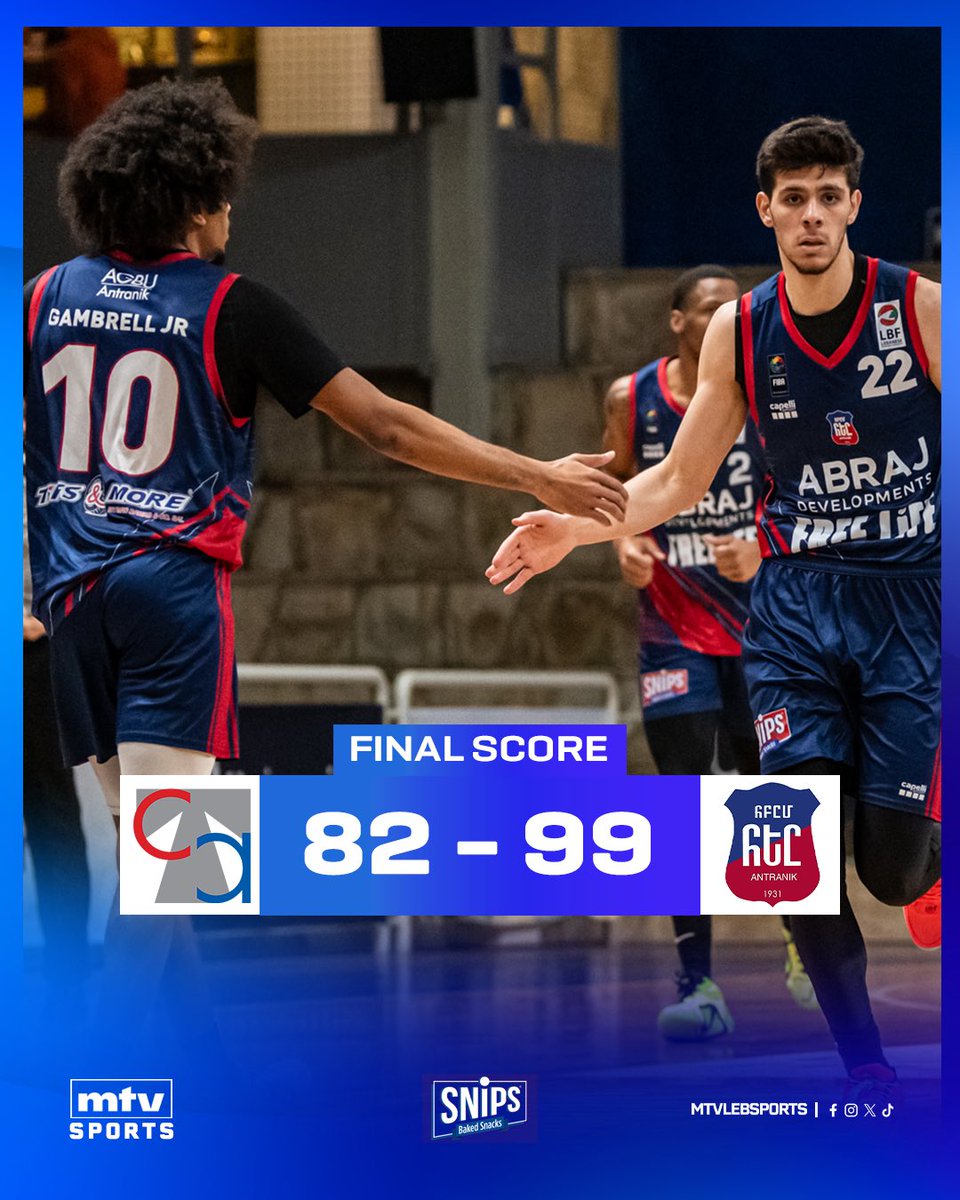 mtvlebsports's tweet photo. Antranik on fire 🔥 defeats Antonine 99-82 and locks in his 9th win‼️
#mtvbasket #mtvsports #round18 https://t.co/twAwRDpF6l