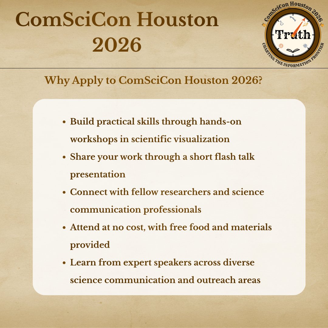 ComSciCon Houston tweet media