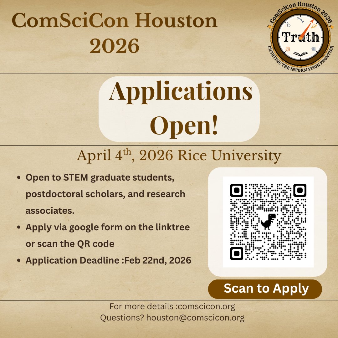 ComSciCon Houston tweet media